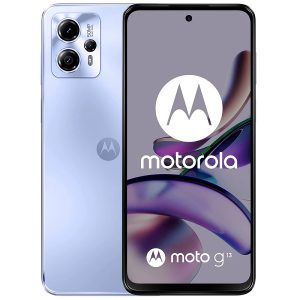 Motorola Moto G13 mobile phone with 128 GB capacity and 4 GB RAM