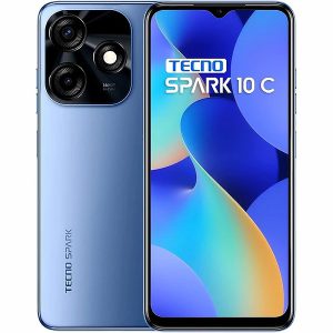 Spark 10C Tecno mobile phone with 128 GB capacity and 4 GB RAM